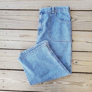 Gloria Vanderbilt Vintage Denim Cropped Red Label Jeans 32 in.
